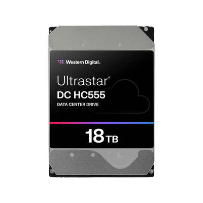 WD Ultrastar HC555 3.5" 18TB SATA Internal HDD