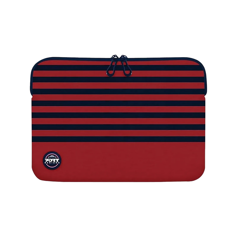 Port LA Mariniere Memory Foam 14" Red Sleeve