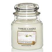 Yankee Candle Fluffy Towels Medium Jar Retail Box No
