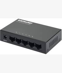 Intellinet 5-Port Fast Ethernet Office Switch Metal case