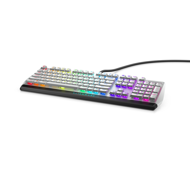 DELL ALIENWARE LP RGB MECHANICAL GAMING KEYBOARD - AW510K (LUNAR LI...