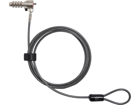 HP ESSENTIAL NANO COMBINATION CABLE LOCK 49 X 18 X 9MM ONE-YEAR LIM...