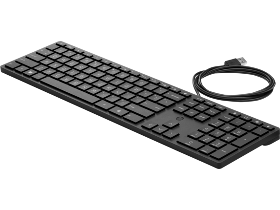 HP USB WIRED DESKTOP 320K KEYBOARD (BULK12)