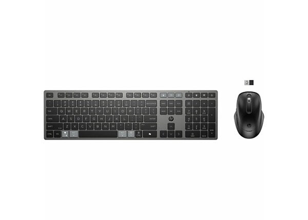 HP 725 MULTI RECHRAGABLE WIRELESS KEYBOARD AND MOUSE COMBO