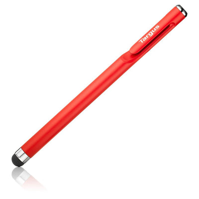 TARGUS ANTIMICROBIAL STYLUS EMBEDDED CLIP - RED, FUNCTIONAL STYLUS,...