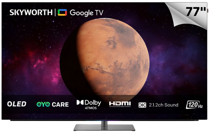 Skyworth 77 Inch SXF9850 OLED UHD Google TV