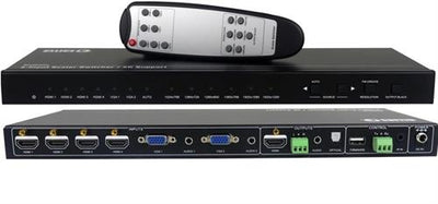 Ellies 6 Input Collaboration Switcher Scaler With 4K HDMI