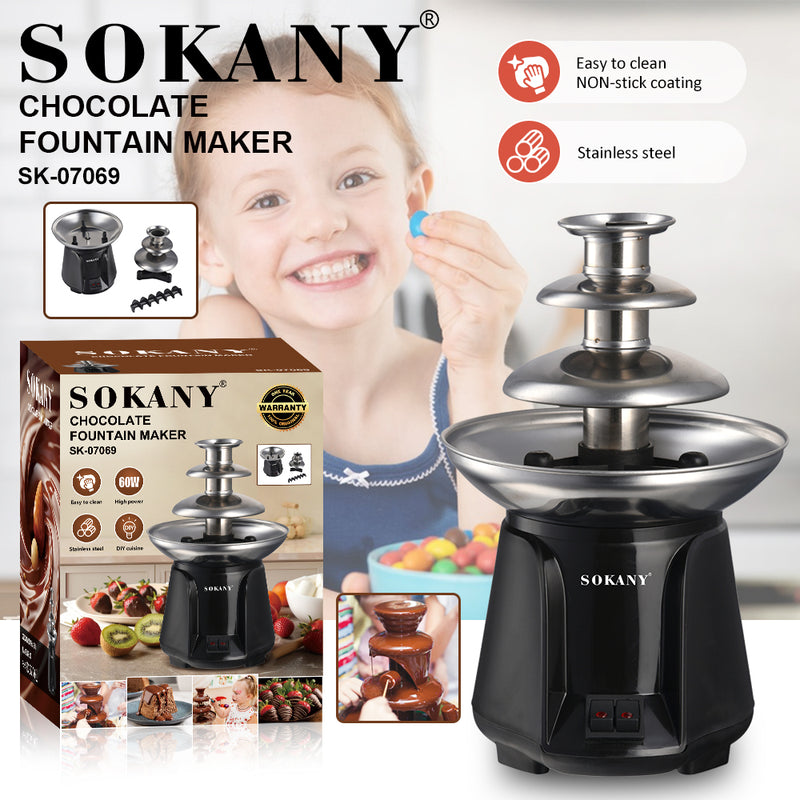 Sokany Chocolate 60W Fountain Maker