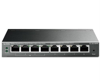 TP Link 8 Port Gigabit Easy Smart Switch with 4 Port PoE