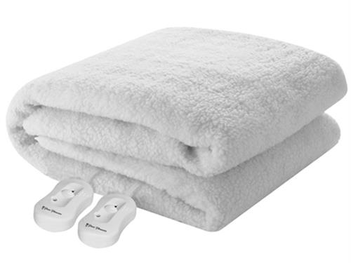 Pure Pleasure Queen Fullfit Sherpa Fleece Electric Blanket - 152cm x 188cm