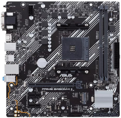 Asus Prime B450M-K II AMD Socket AM4 Micro ATX Motherboad