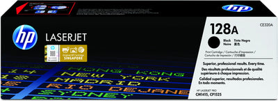 HP 128A BLACK TONER CARTRIDGE