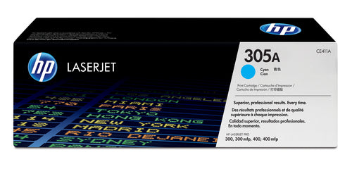 HP 305A CYAN LASERJET TONER CARTRIDGE FOR LASERJET PRO 300 AND 400 ...