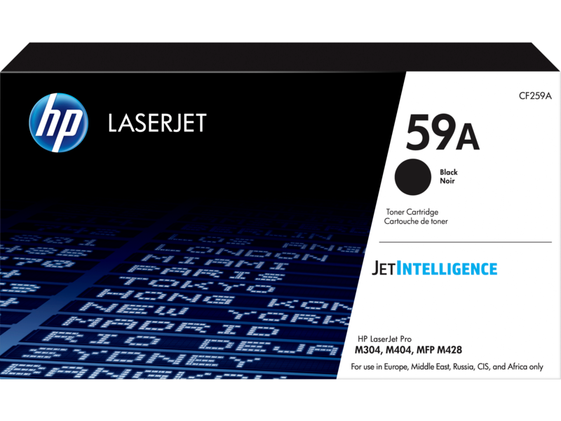 HP # 59 BLACK TONER CARTRIDGE