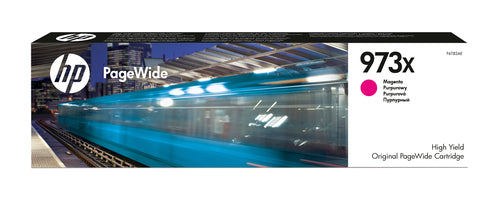 HP 973X HIGH YIELD MAGENTA ORIGINAL PAGEWIDE CARTRIDGE