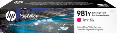 HP 981Y HIGH YIELD MAGENTA ORIGINAL PAGEWIDE CARTRIDGE
