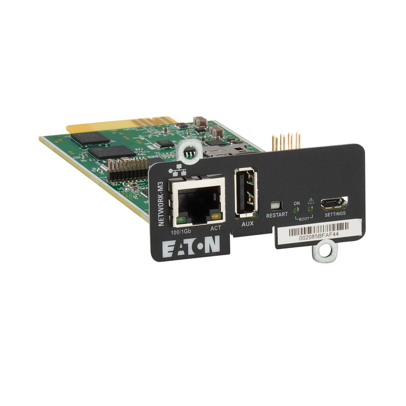 EATON GIGABIT NETWORK CARD M3 WEB/SNMP WARRANTY 2 YEARS