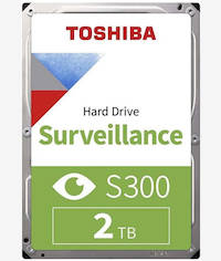 Toshiba Surveillance S300 3.5-inch 2TB Serial ATA III Internal Hard Drive