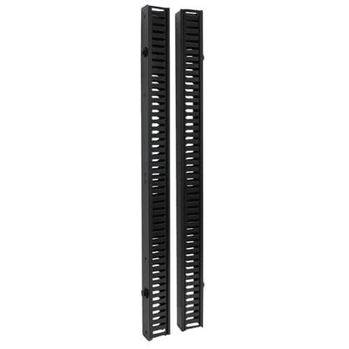 EATON SMARTRACK 6 FT (1.83 M) VERTICAL CABLE MANAGER - DOUBLE FINGE...
