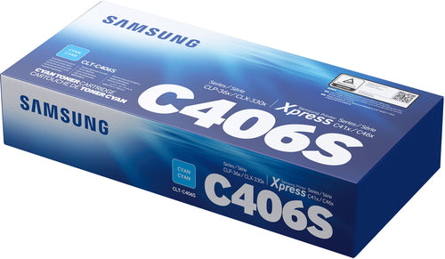 SAMSUNG CLT-C406S CYAN TONER