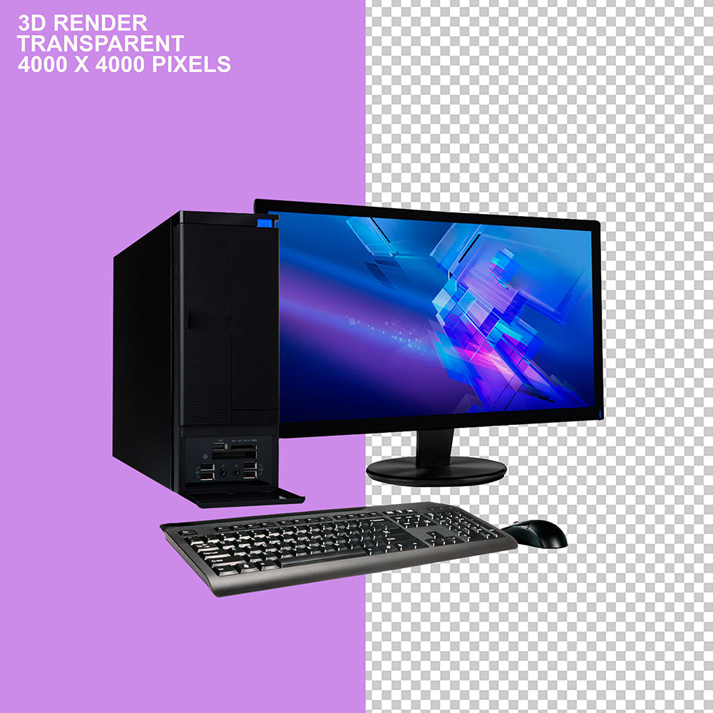 Computer Accessories, Desktops & Monitors