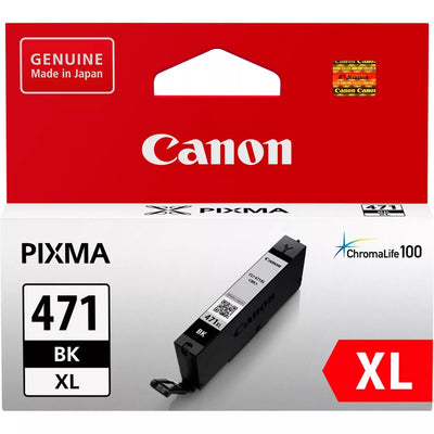 CANON-INK-CLI-471 XL BK-MG5740/ MG7740/ TS5040/ TS6040/TS8040/ TS90...