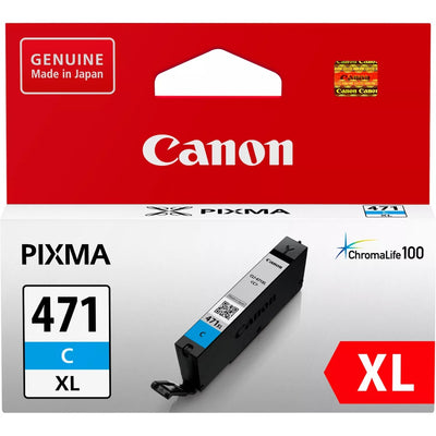 CANON-INK-CLI-471 XL C-MG5740/ MG7740/ TS5040/ TS6040/TS8040/ TS904...