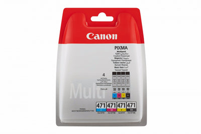 CANON-INK-CLI-471 BK/C/M/Y MULTIPACK BL-MG5740/ MG7740/ TS5040- YIE...