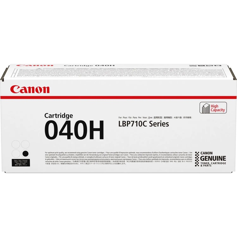 CANON-TONER-CRG 040 H BK-LBP712CX / LBP710CX - YIELD 12 500