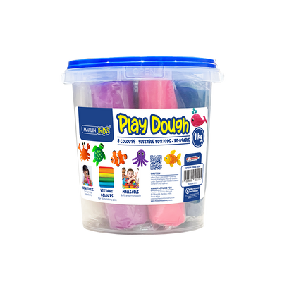 Marlin Kids 1kg Non-Toxic Play Dough Bucket