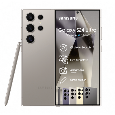 Samsung S24 ultra 256gb | Titanium Gray  Dual sim