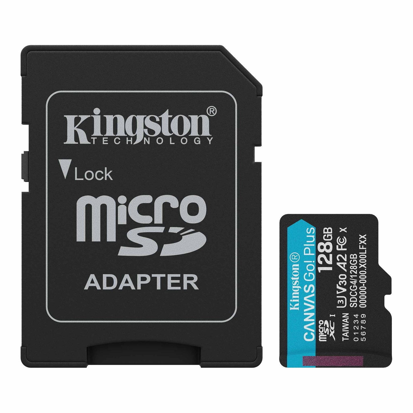 KINGSTON 128GB MICROSDXC CANVAS GO PLUS GEN4 200MB/S A2 U3 V30 CARD...