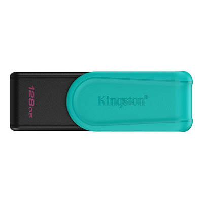 KINGSTON 128GB PORTABLE USB 3.2 GEN 1 DATATRAVELER EXODIA S (BLACK/...