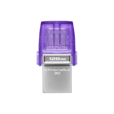 KINGSTON 128GB DATATRAVELER MICRODUO 3C 200MB/S DUAL USB-A + USB-C