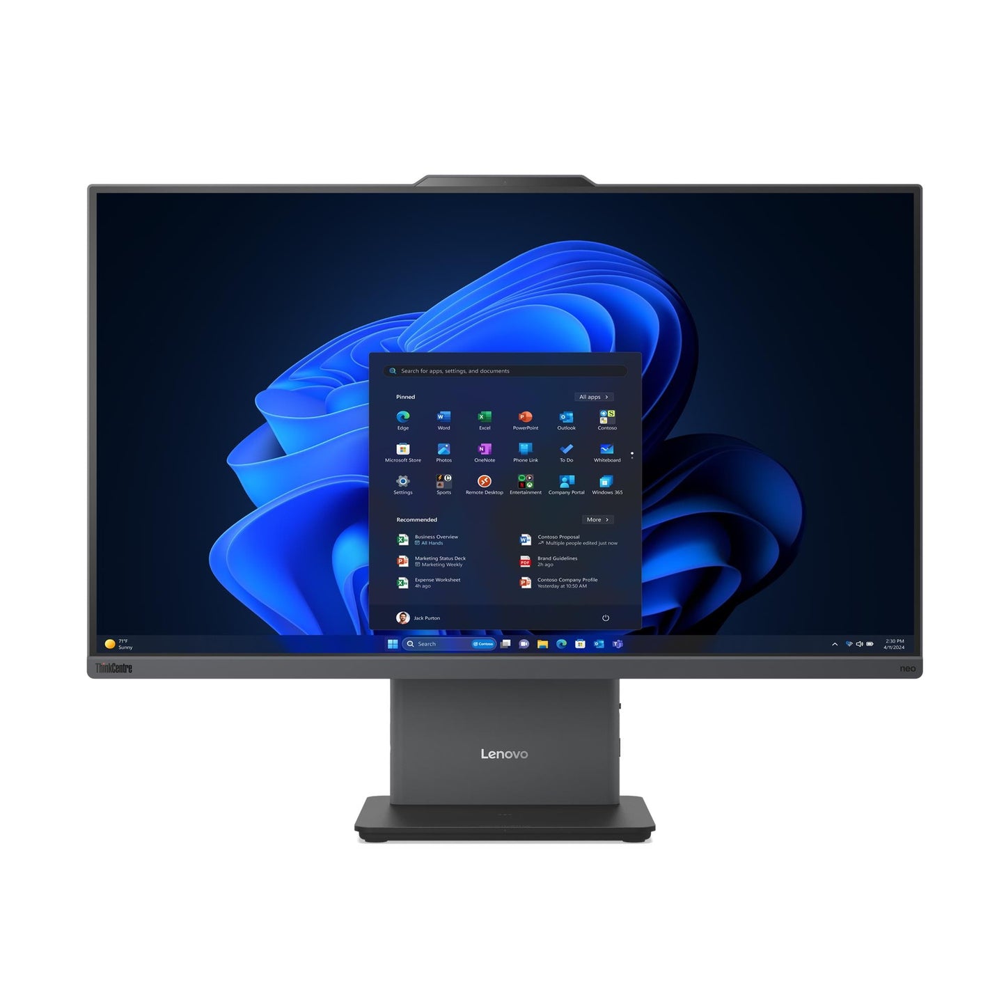 LENOVO NEO 50A-24 G6,23.8" NON-TOUCH, 23.8FHD AG 250N, U7-256V, 16G...