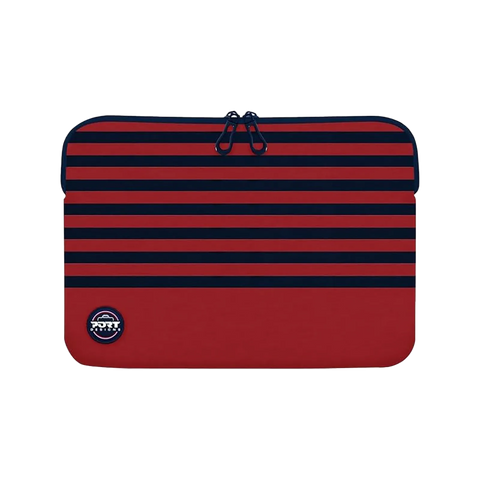 Port LA Mariniere Memory Foam 14" Red Sleeve