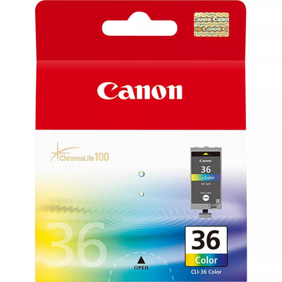 CANON-INK-CLI-36 CLR-MINI260 & IP100. IP110- YIELD 249