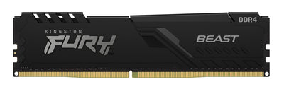 KINGSTON 16GB 3200MT/S DDR4 CL16 DIMM 1GX8 FURY BEAST BLACK