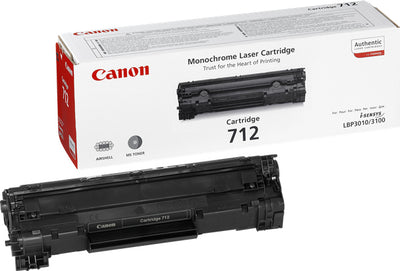 CANON-TONER-CRG 712 BK-LBP3010 / LBP3010B / LBP3100 - YIELD 1 500