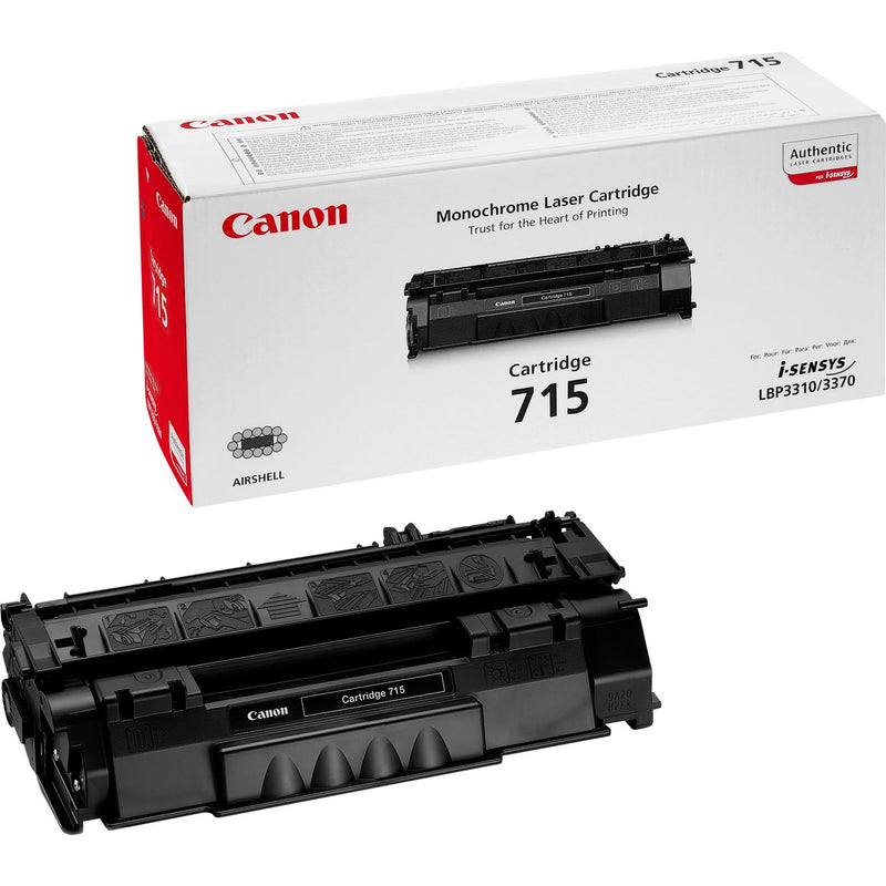 CANON-TONER-CRG 715 BK-LBP3310 / LBP3370 - YIELD 3 000