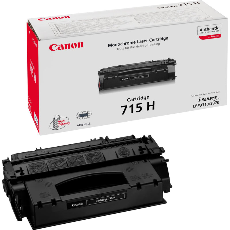 CANON-TONER-CRG 715H BK-LBP3310 / LBP3370 - YIELD 7 000