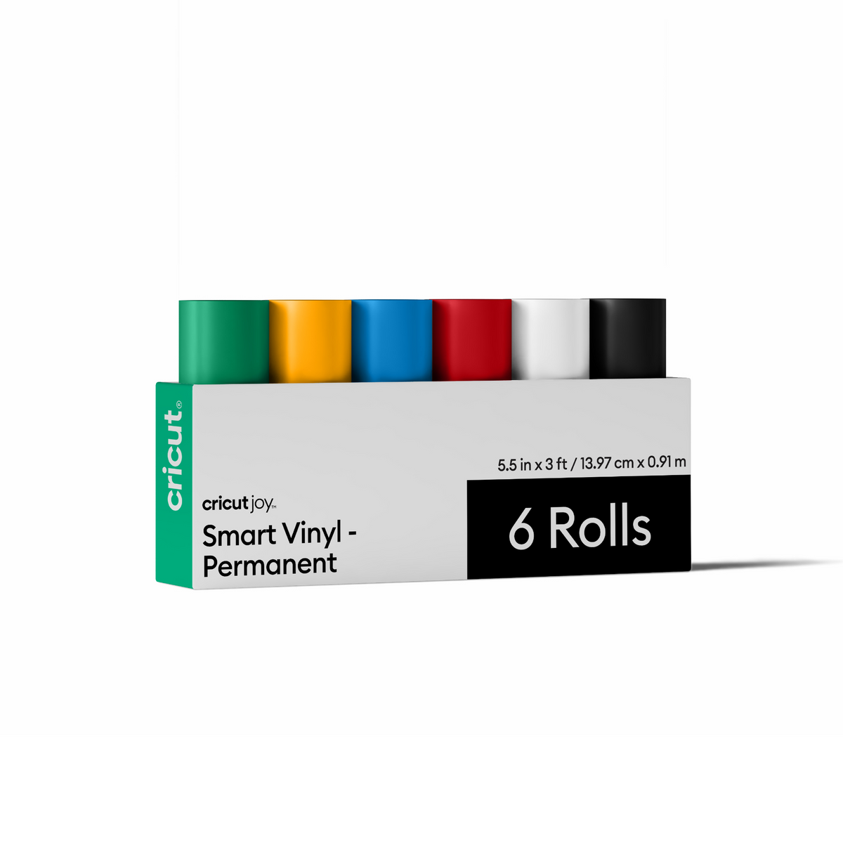Cricut Cricut 2012066 Smart Vinyl Permanent; Sampler; 5.5 In X 3 Ft Bu