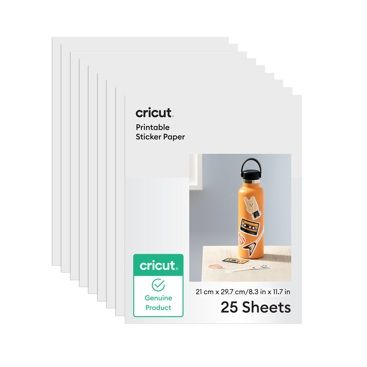 Cricut Cricut 2012666 Printable Sticker Paper For Laser; A4 (25)