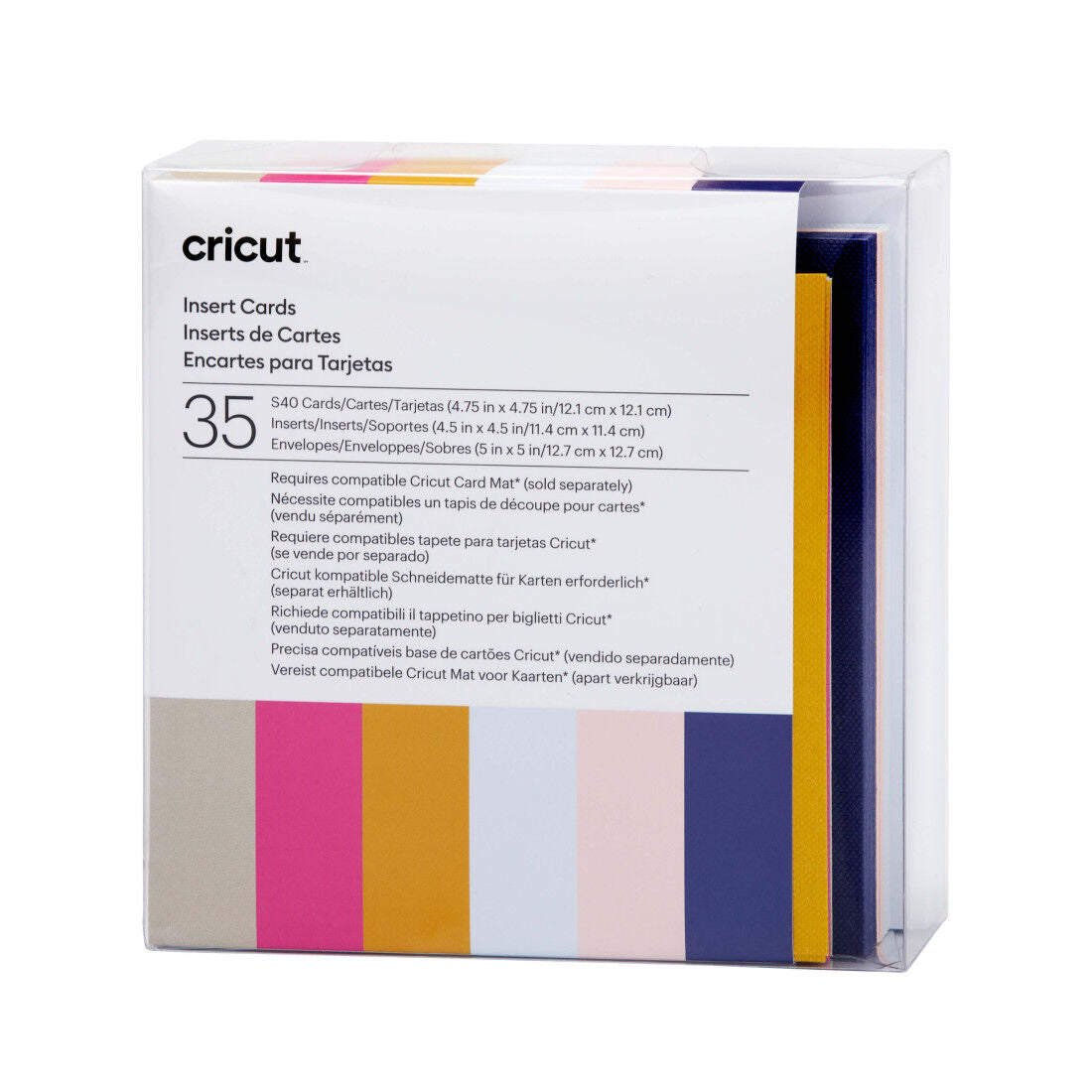 Cricut 2009473 Cricut Insert Cards Sensei S40 12.1X16.8CM 35-PACK