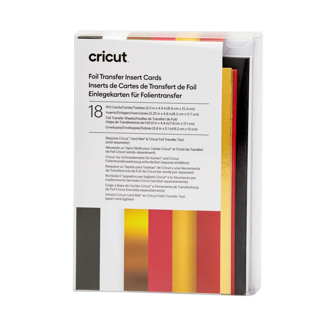 Cricut 2009479 Cricut Insert Cards Foil Royal Flush R10 8.9X12.4CM 18-