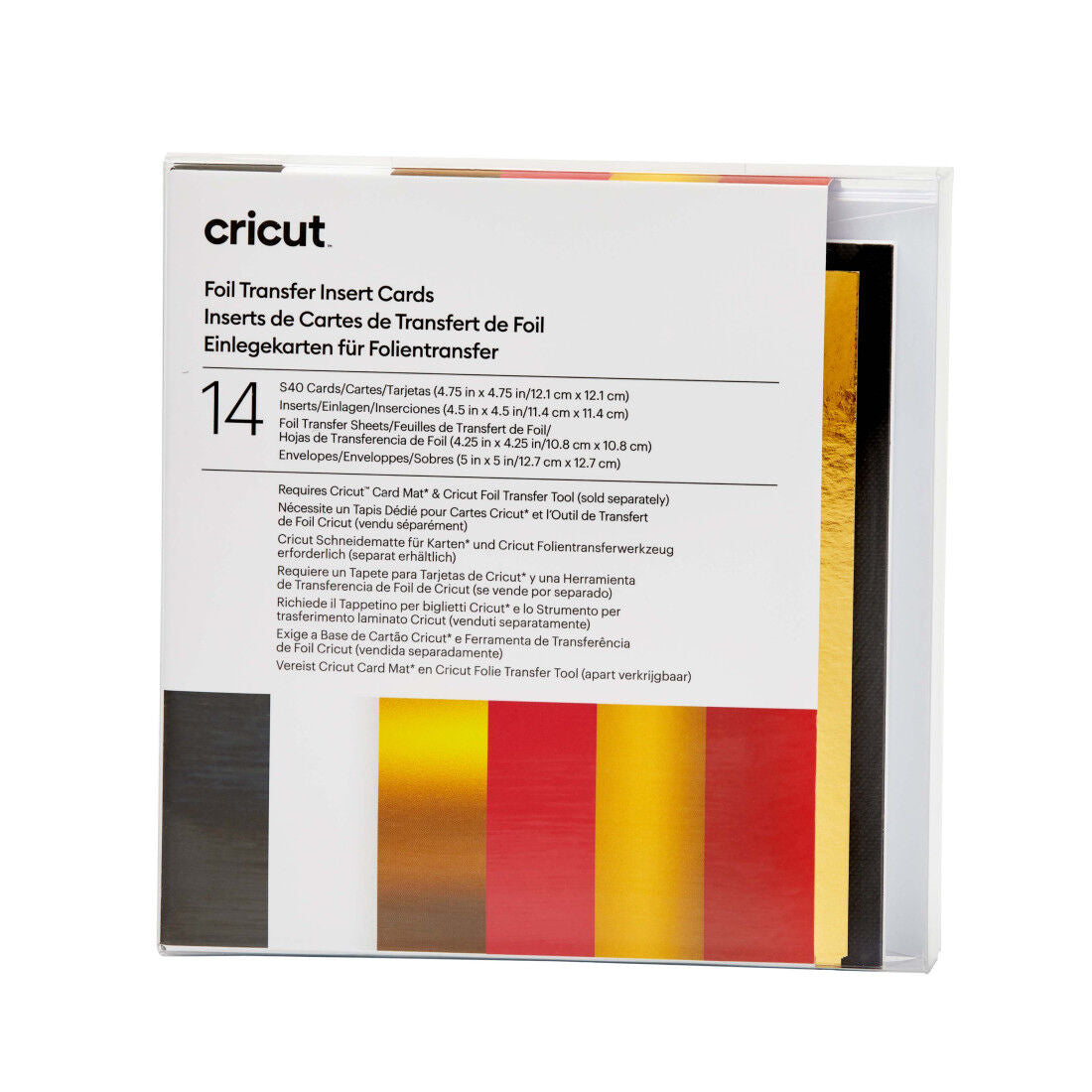 Cricut 2009481 Cricut Insert Cards Foil Royal Flush S40 12.1X16.8CM 14