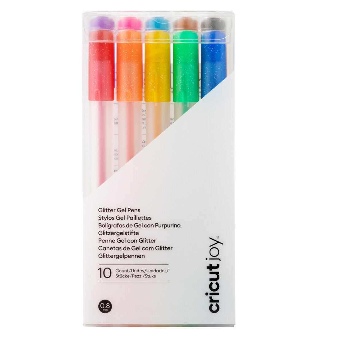 Cricut 2009964 Cricut Joy Glitter Gel Rainbow Pen Set 10CT 0.8MM