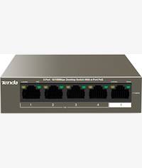 Tenda 5-Port 10 To 100Mbps Desktop Switch with 4-Port PoE