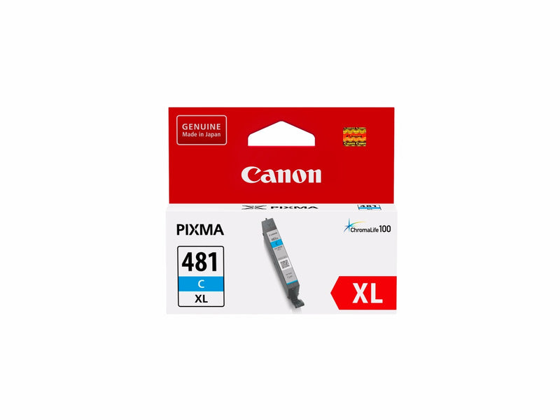CANON-INK-CLI-481 XL C-TS704/ S6140/ TS6240/ TS8140/ TS8240/ TS9140...