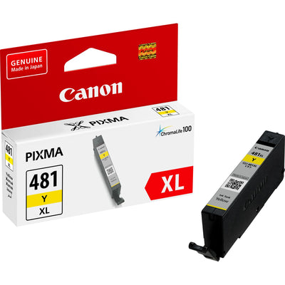 CANON-INK-CLI-481 XL Y-TS704/ S6140/ TS6240/ TS8140/ TS8240/ TS9140...